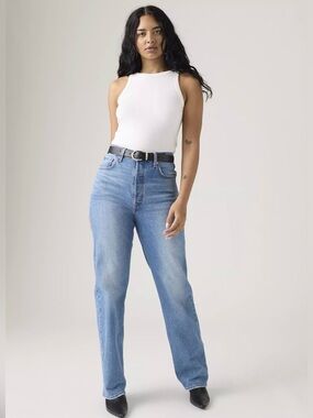 Levi’s Ribcage Full Length Straight Leg